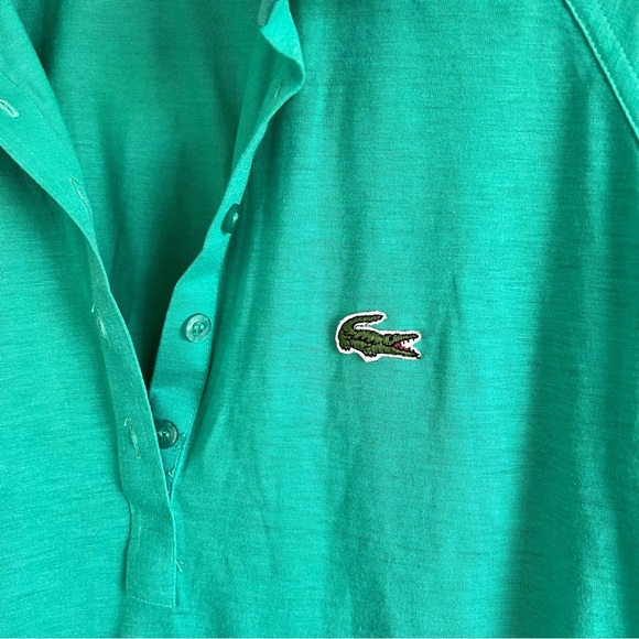 IZOD Sports Lacoste Women’s Green Polo Shirt - Picture 3 of 9